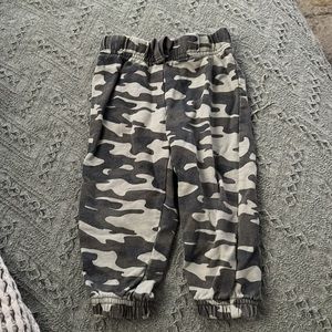 Child of mine by Carter’s camouflage bottoms